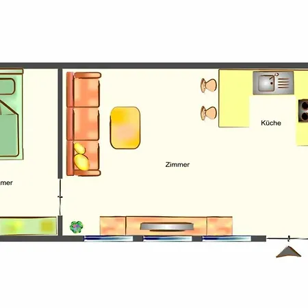 Bungalow 1 Apartment Lutow